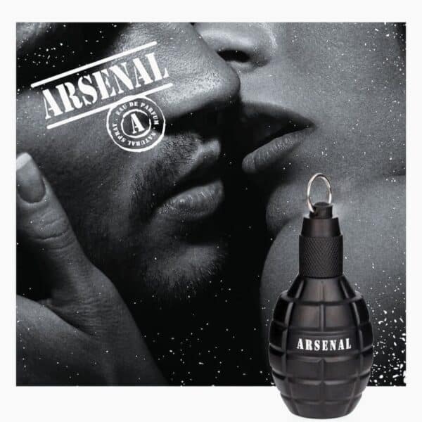 Arsenal Black Gilles Cantuel 100ml - Image 2